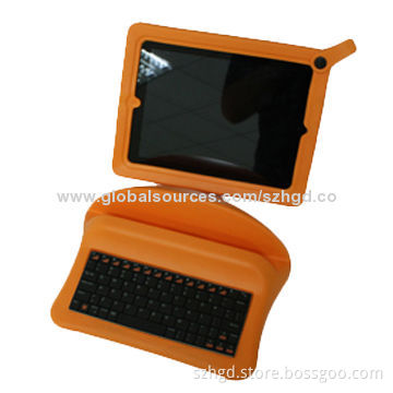 Bluetooth Keyboard Cover for iPad, Suitable for 9.7-inch, Easy Access to All Ports and Controls